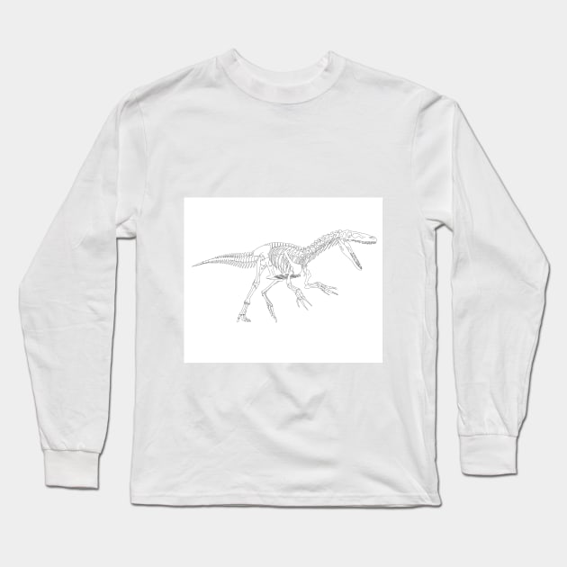 Dinosaur Long Sleeve T-Shirt by TheDarkLine